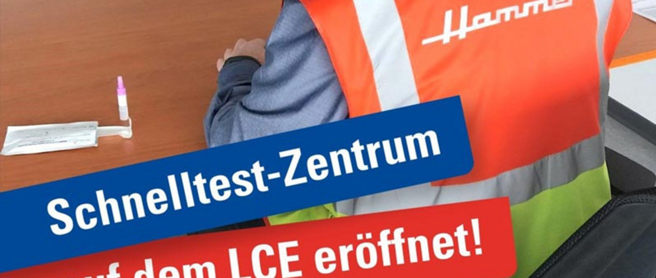 Schnelltest-Zentrum Logistik Campus in Eschweiler