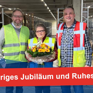 Alina Hebel Ruhestand und Jubiläum