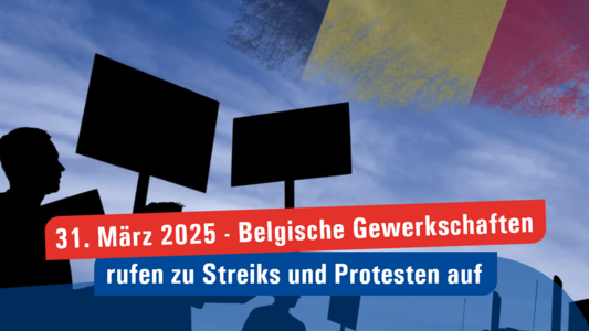 Streik Belgien